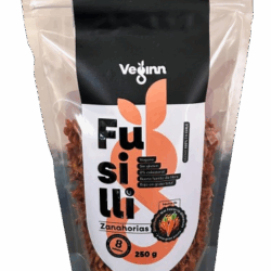 Fideos Fusilli de Zanahoria